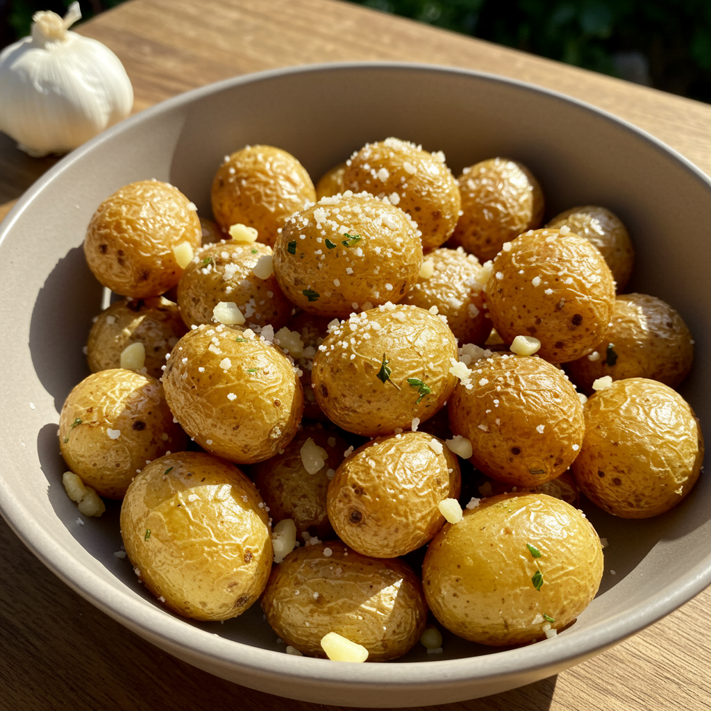 10. Air Fryer Garlic Parmesan Potatoes