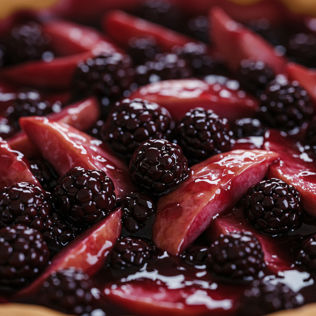 10. Apple-Blackberry Pie Filling (Juicy &amp; Bold)