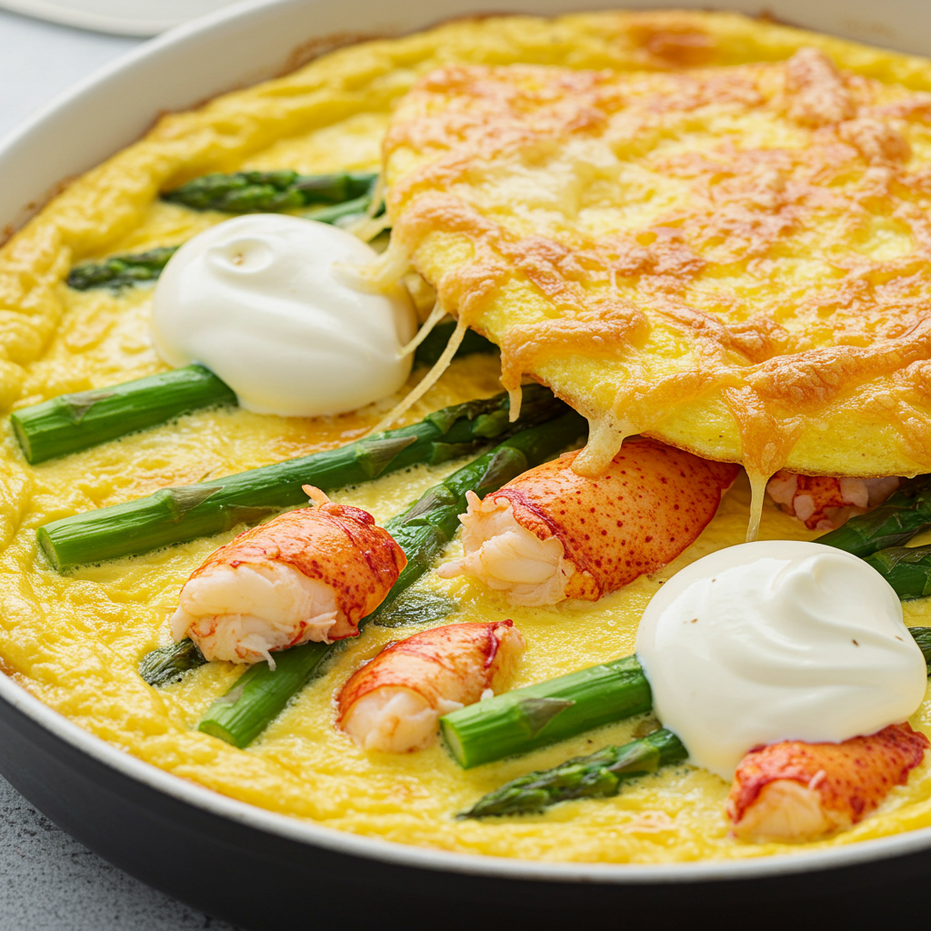 10. Asparagus Lobster Frittata (Simply Recipes Inspired)