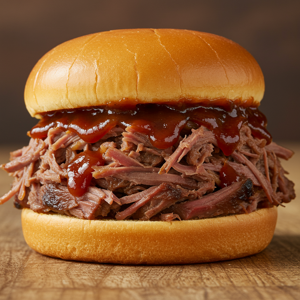 10. Barbecue Round Steak Sandwiches