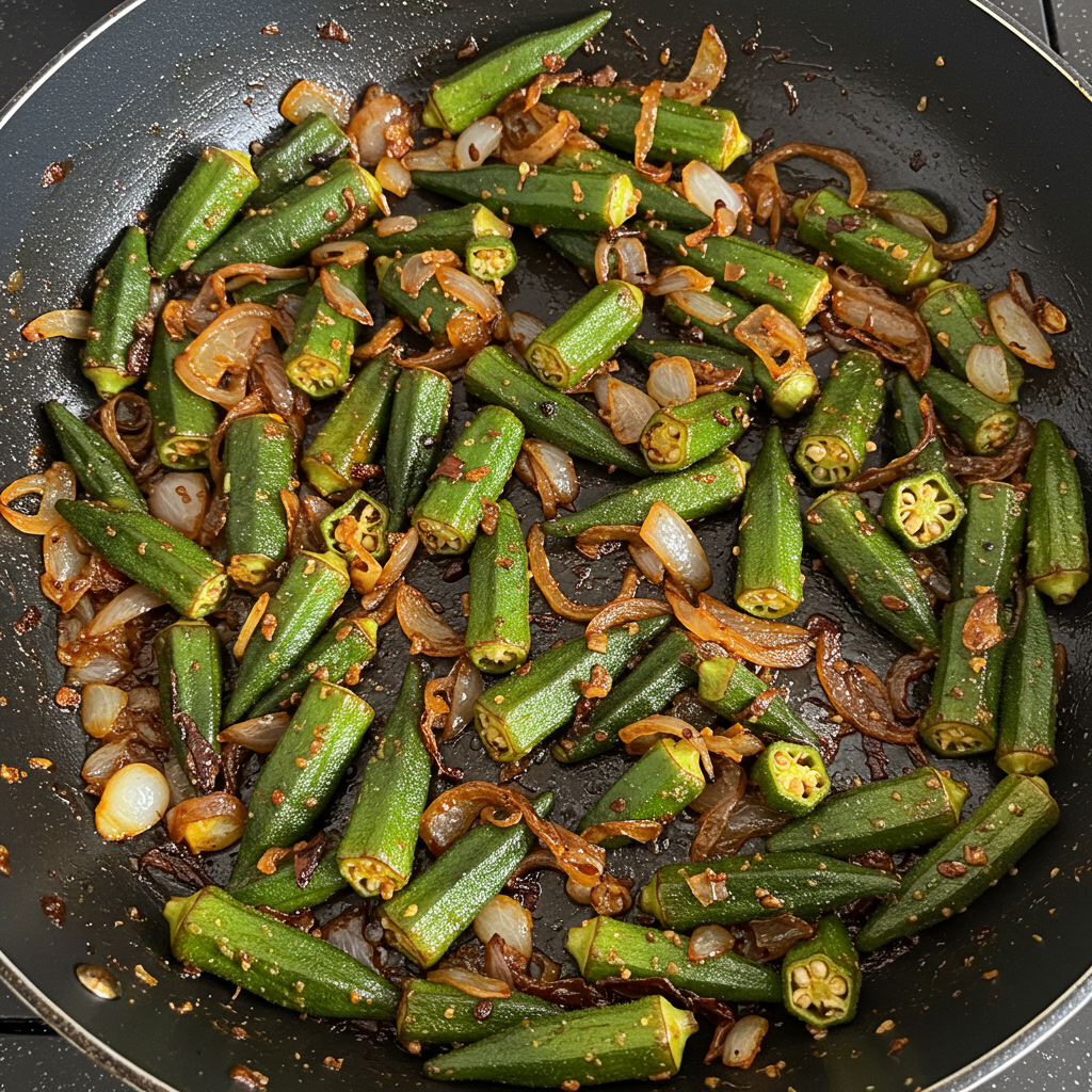 10. Bhindi Masala (Spiced Okra)