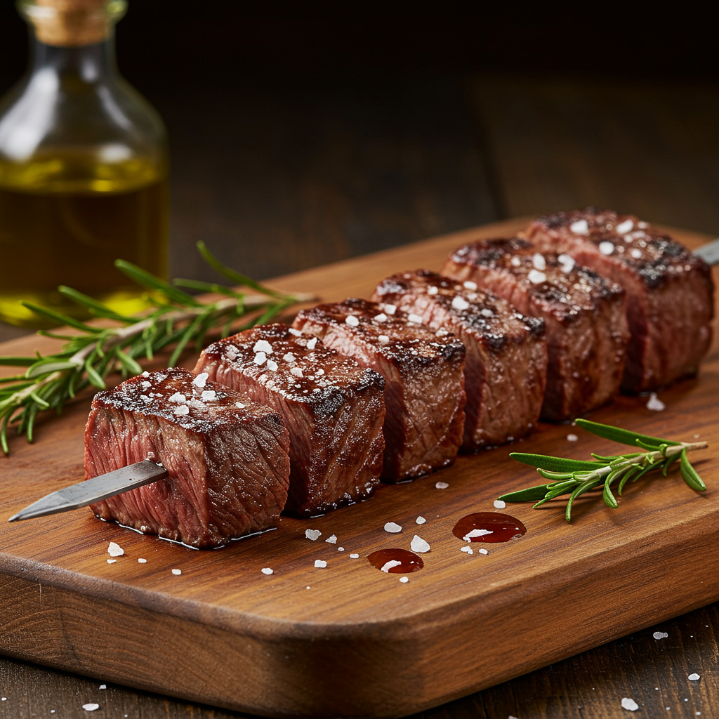 10. Brazilian Picanha Kebabs