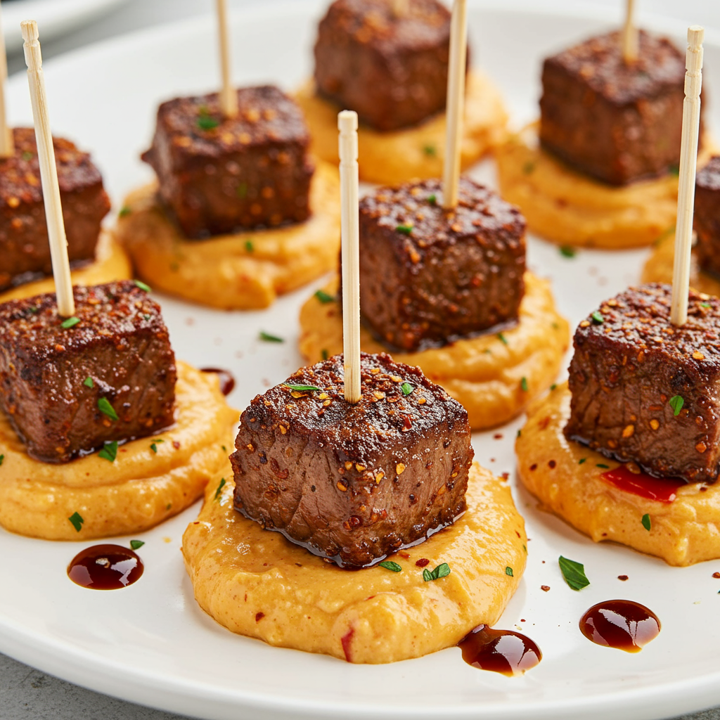 10. Cajun Steak Poppers