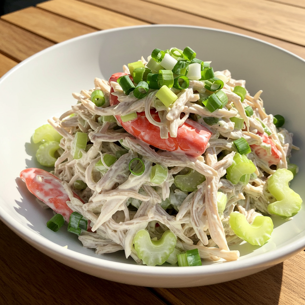 10. Creamy Lion’s Mane ‘Lobster’ Salad