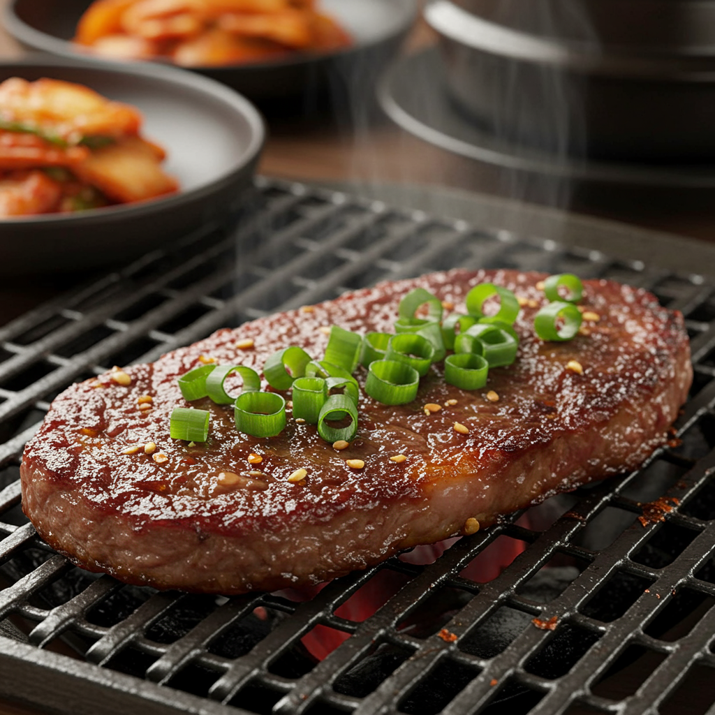 10. Korean BBQ Marinated Ribeye