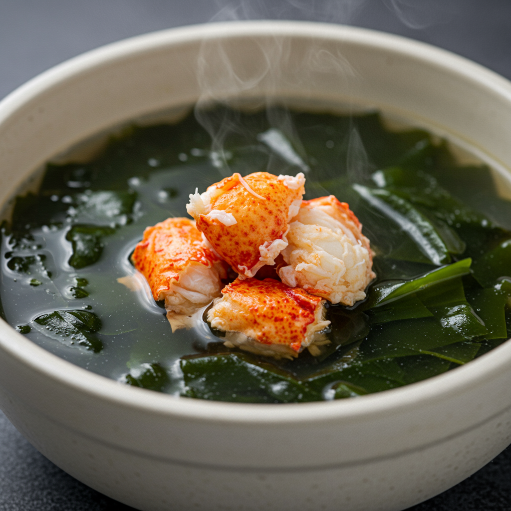 10. Lobster and Seaweed Soup (Miyeok-guk)