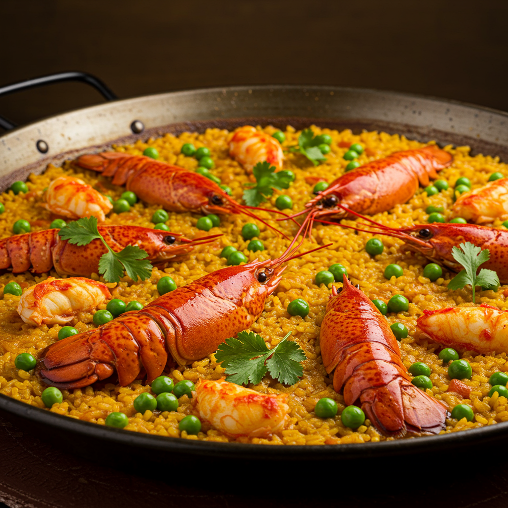 10. Lobster Paella