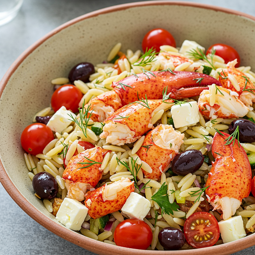10. Mediterranean Lobster Orzo