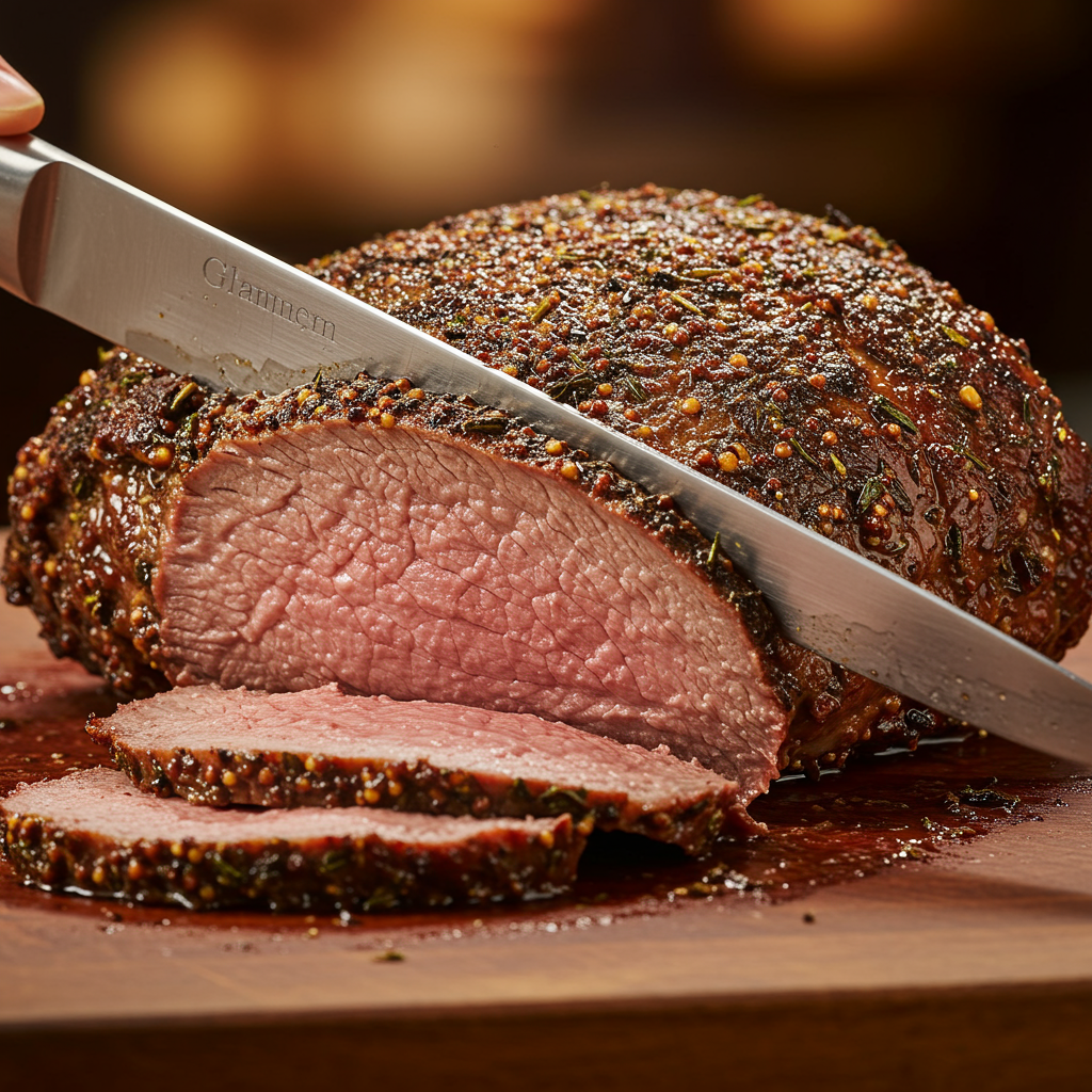 10. Mustard-Crusted Tri-Tip