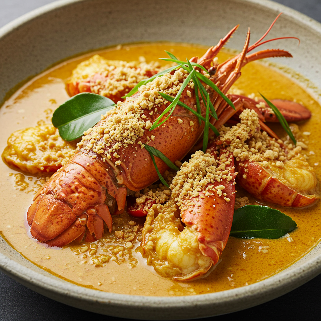 10. Panang Lobster Curry