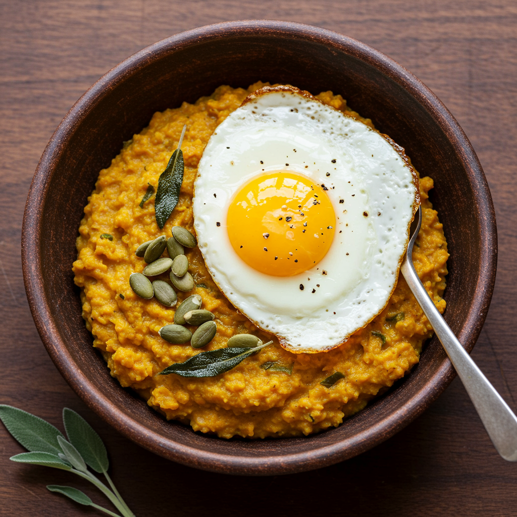 10. Savory Pumpkin Sage Oatmeal