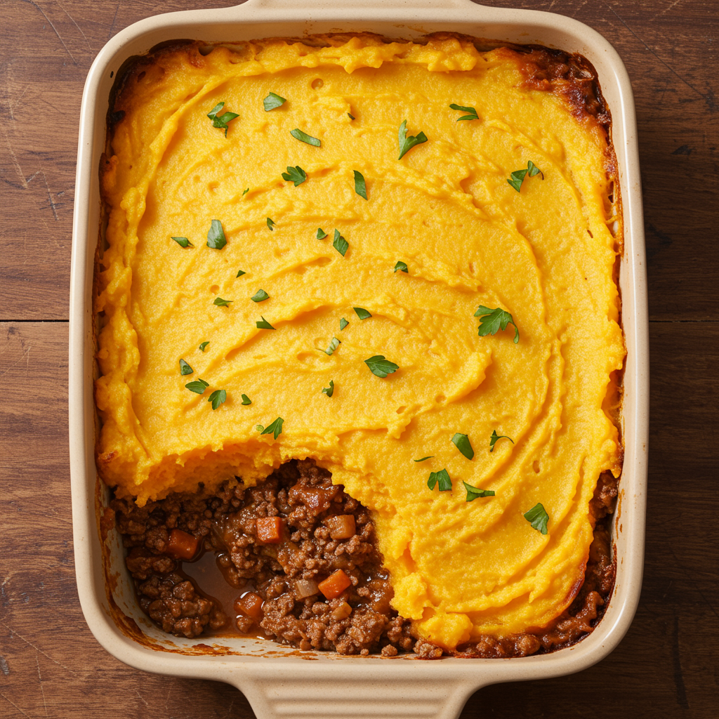10. Shepherd’s Pie with Sweet Potato Topping