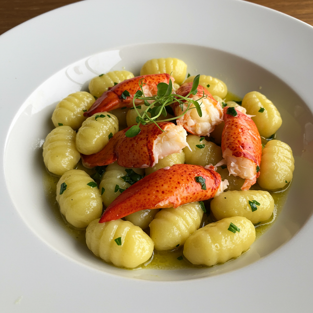 10. Simple Butter and Herb Lobster Gnocchi