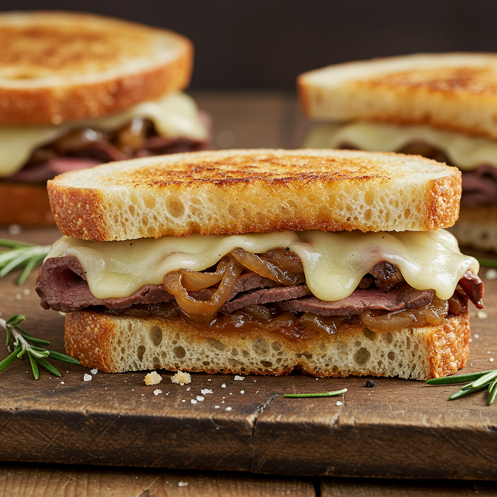 10. Steak and Cheese Sandwich Melts