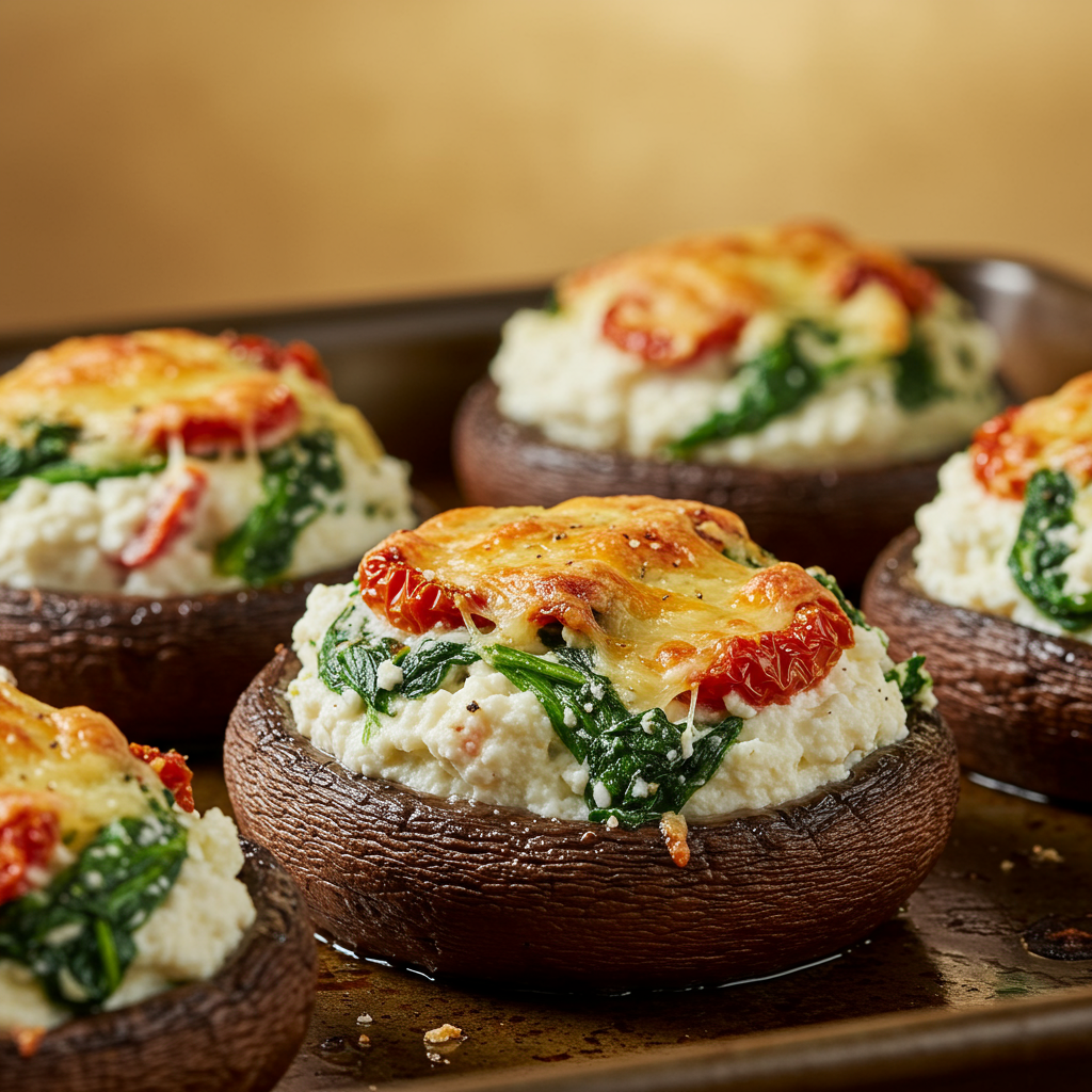 10. Stuffed Portobello Mushrooms
