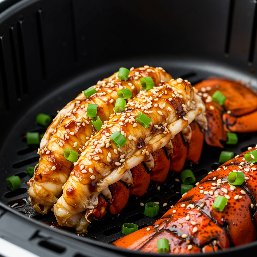 10. Teriyaki Air Fryer Lobster