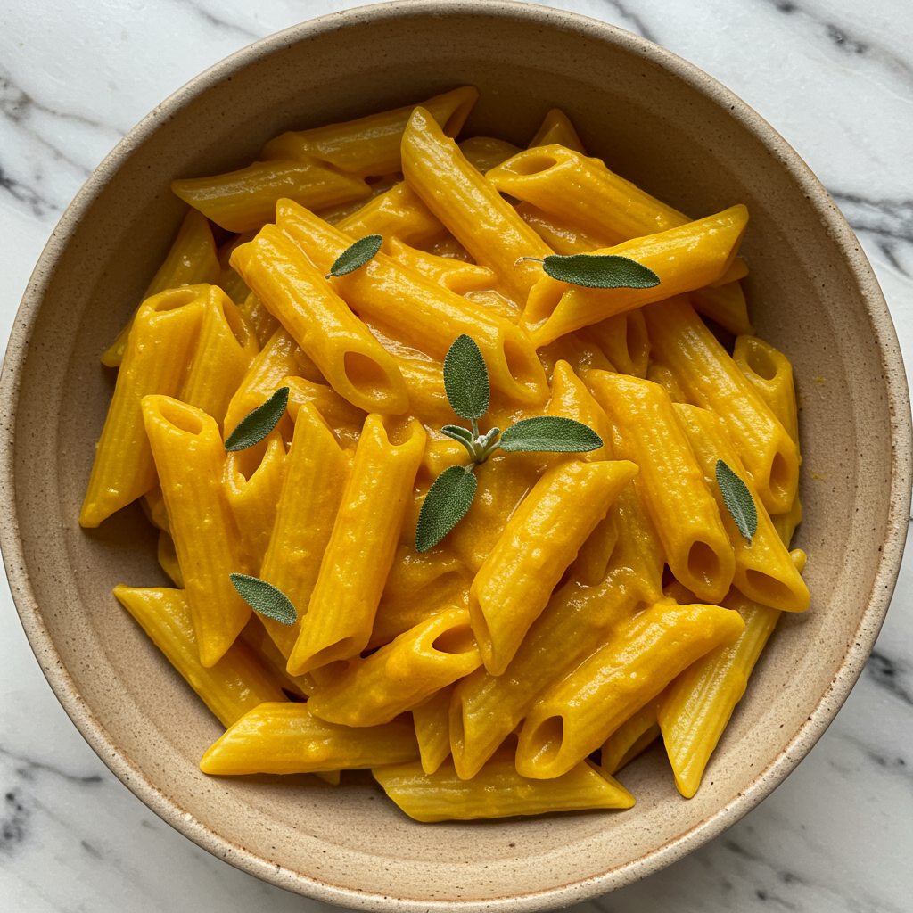 11. Creamy Pumpkin Pasta