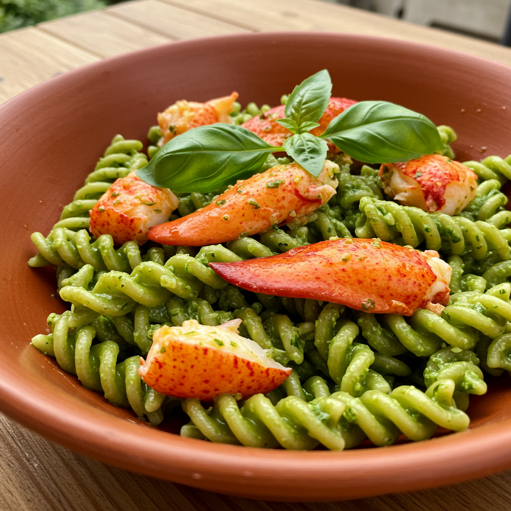 11. Genoese Pesto Lobster Pasta