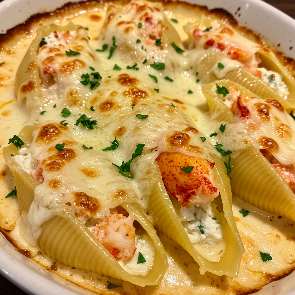 11. Lobster Newburg Stuffed Shells