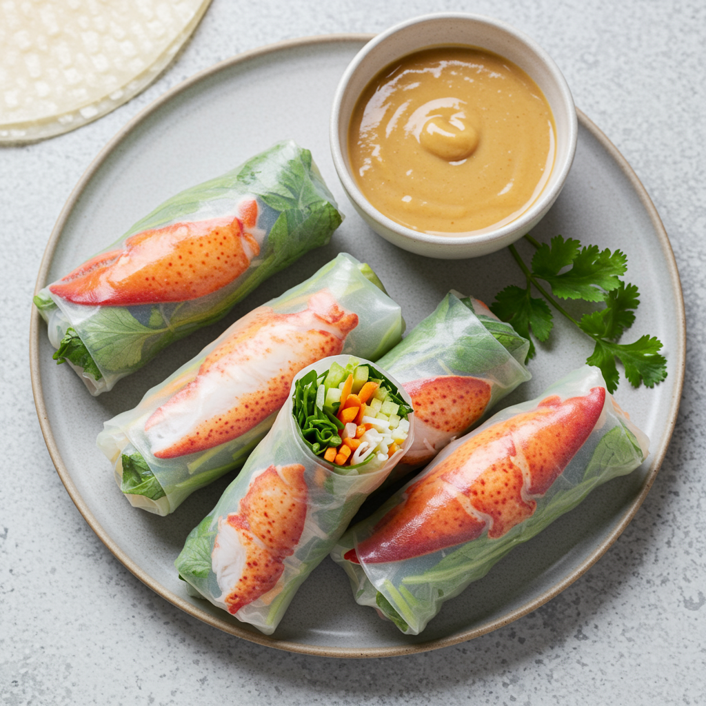 11. Lobster Spring Rolls