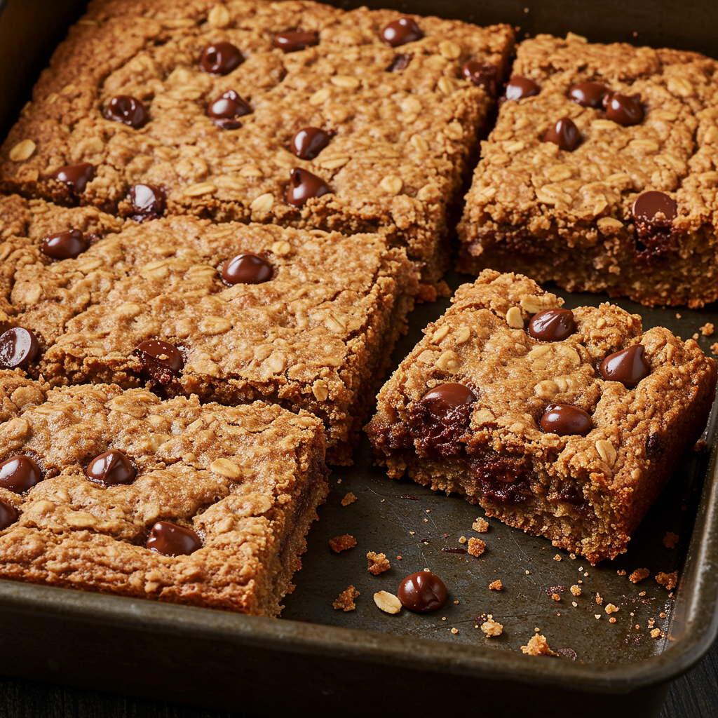 11. Oatmeal Chocolate Chip Bars