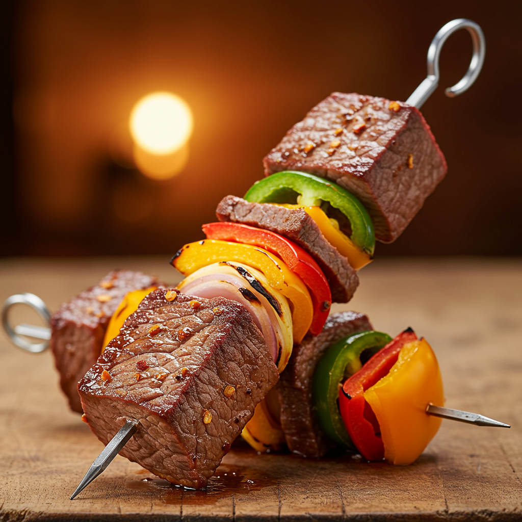 11: Tex-Mex Steak Kebabs