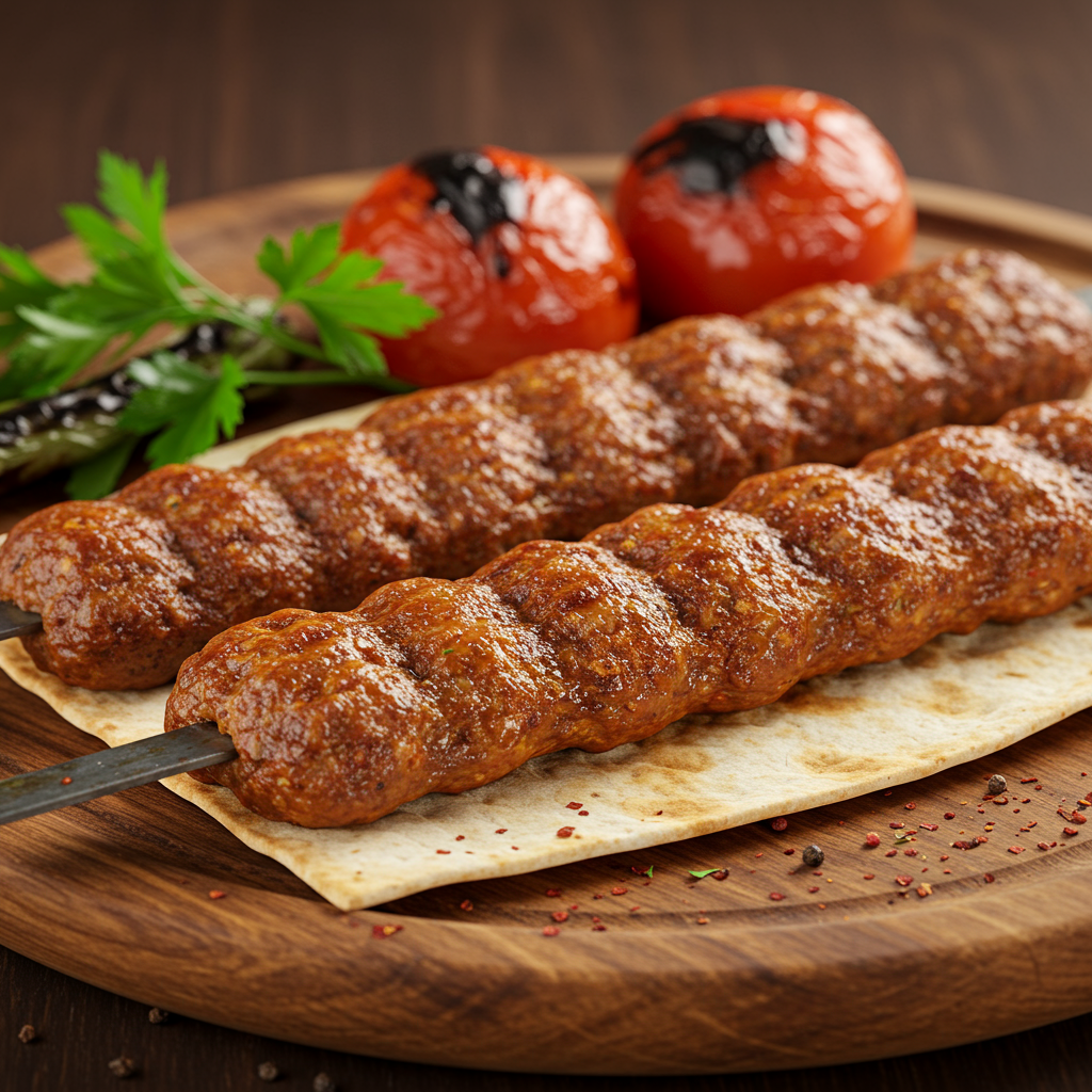 11. Turkish Adana-Style Chicken Kebabs