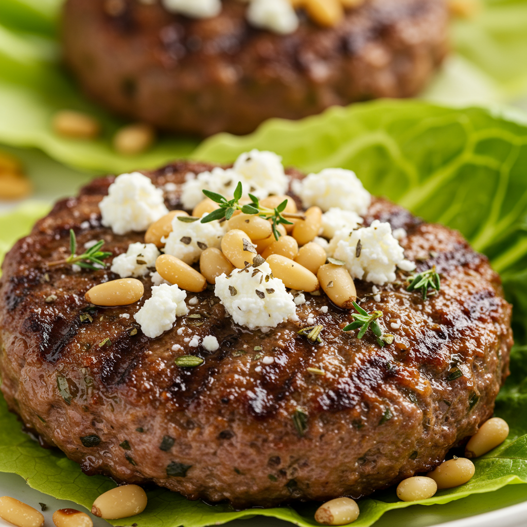 12. Greek-Style Hamburger Steak