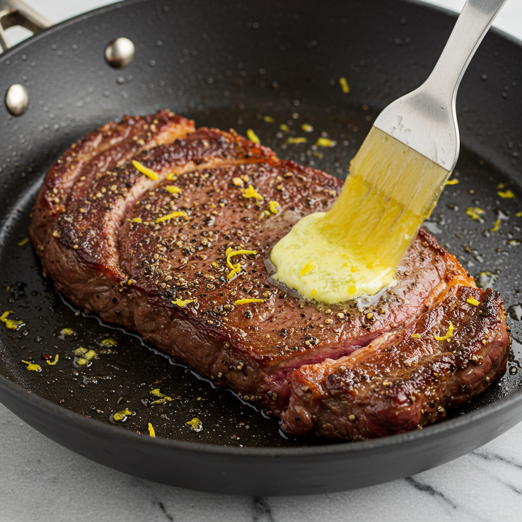 12. Lemon Pepper Ribeye