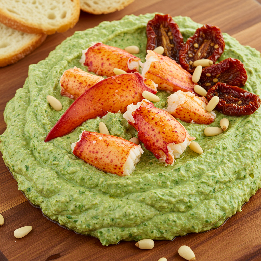 12. Lobster Pesto Dip