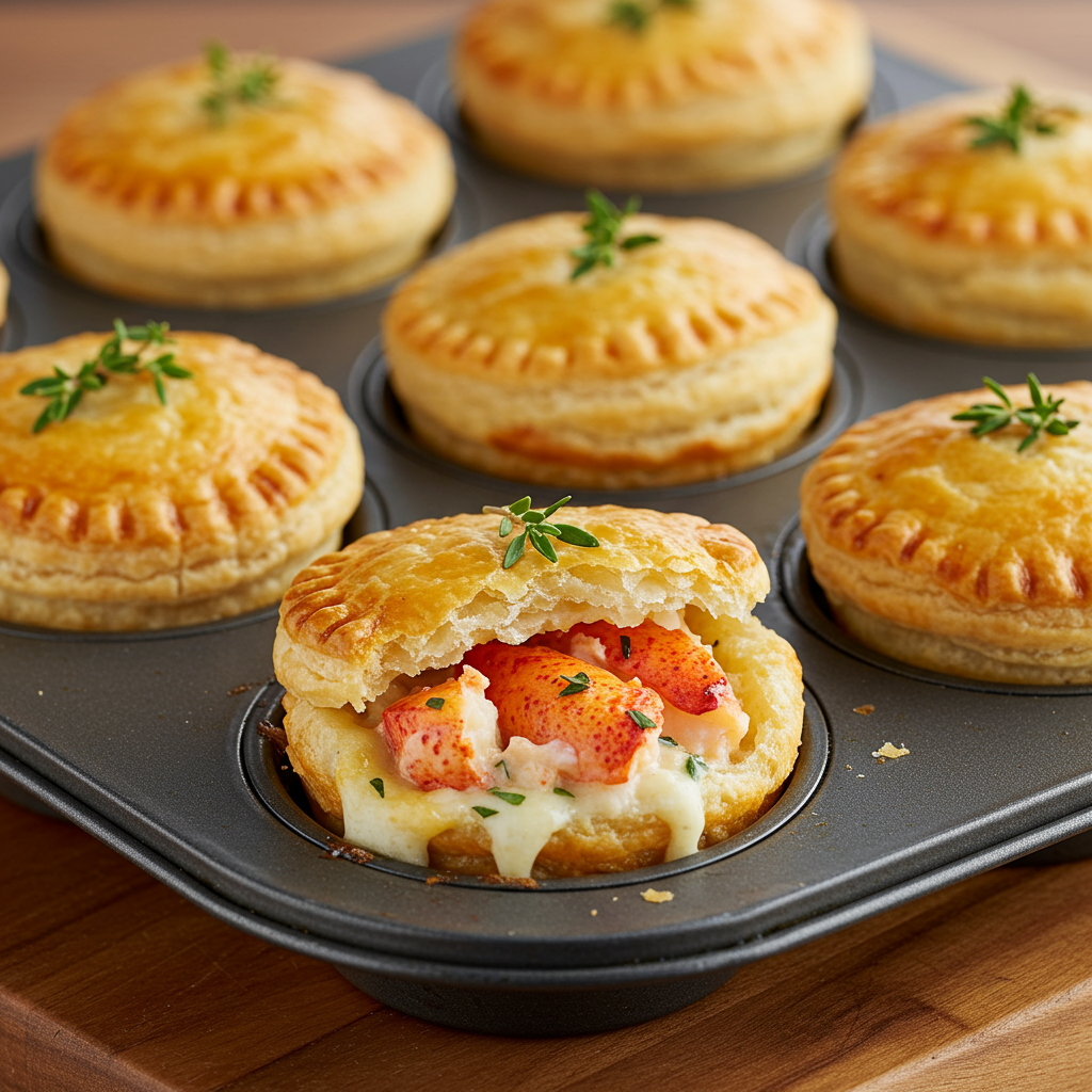 12. Mini Lobster Pot Pies
