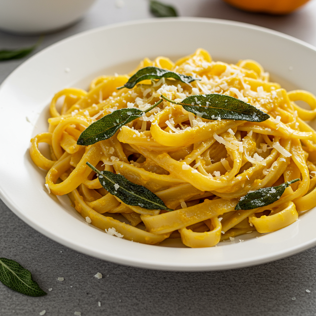 12. Simple Butternut Squash and Sage Pasta