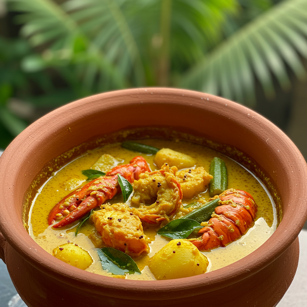 12. South Indian Lobster Curry (Kerala Style)