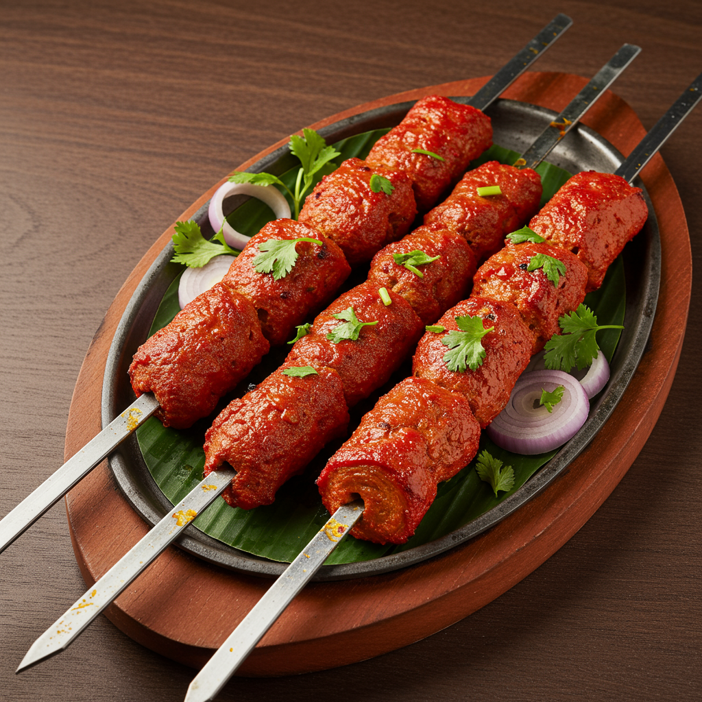 12. Tandoori Mutton Kebab – Clay Oven Magic