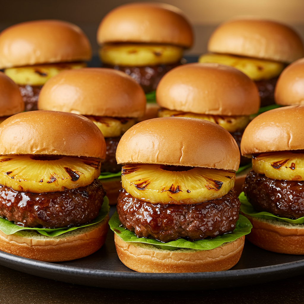 12. Teriyaki Steak Sliders