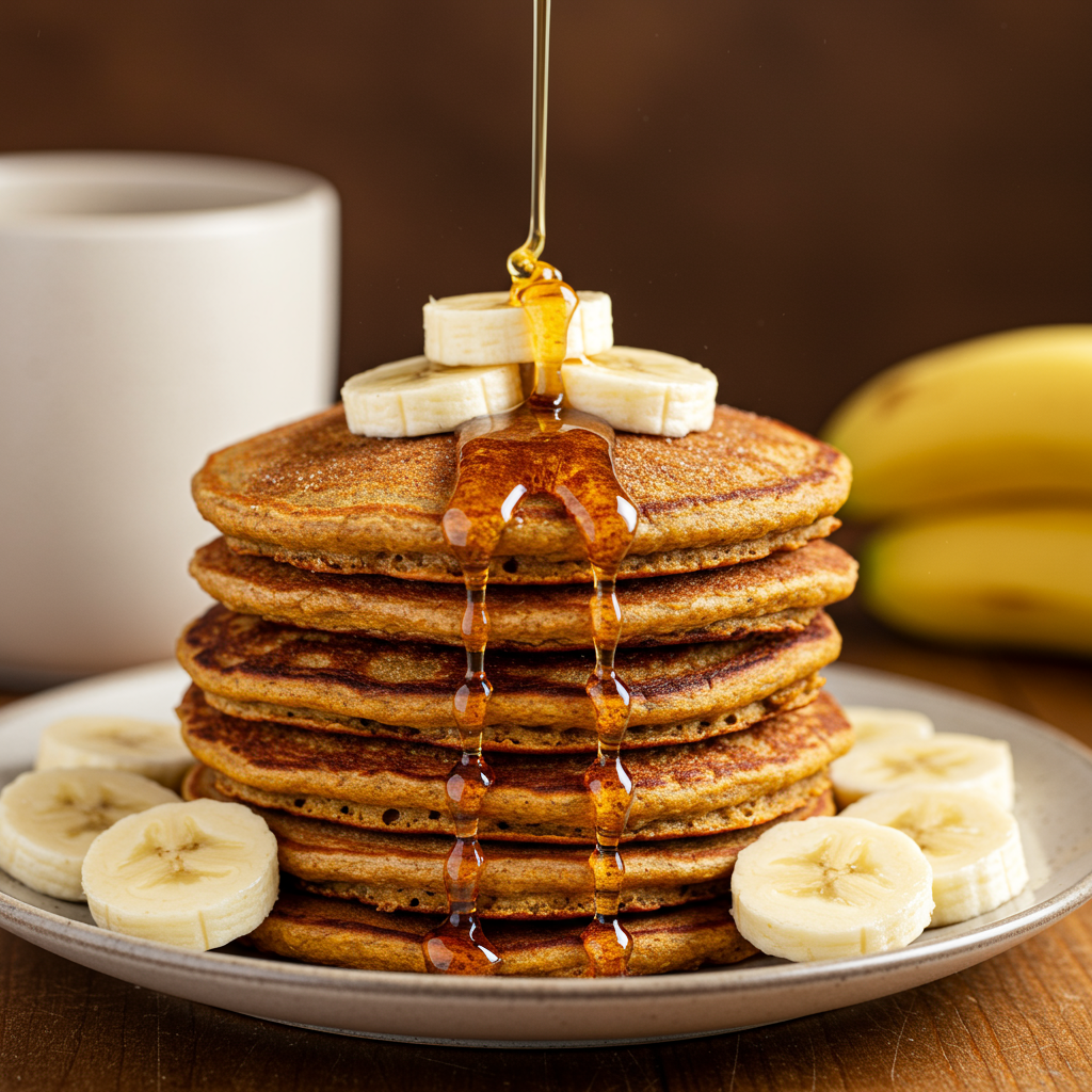 12. Whole Wheat Pumpkin Spice Pancakes