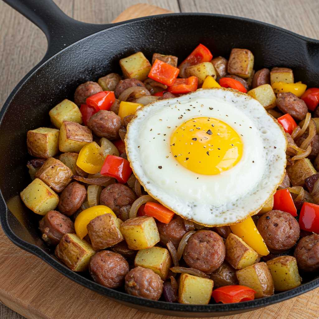 13. Bell Pepper and Potato Hash