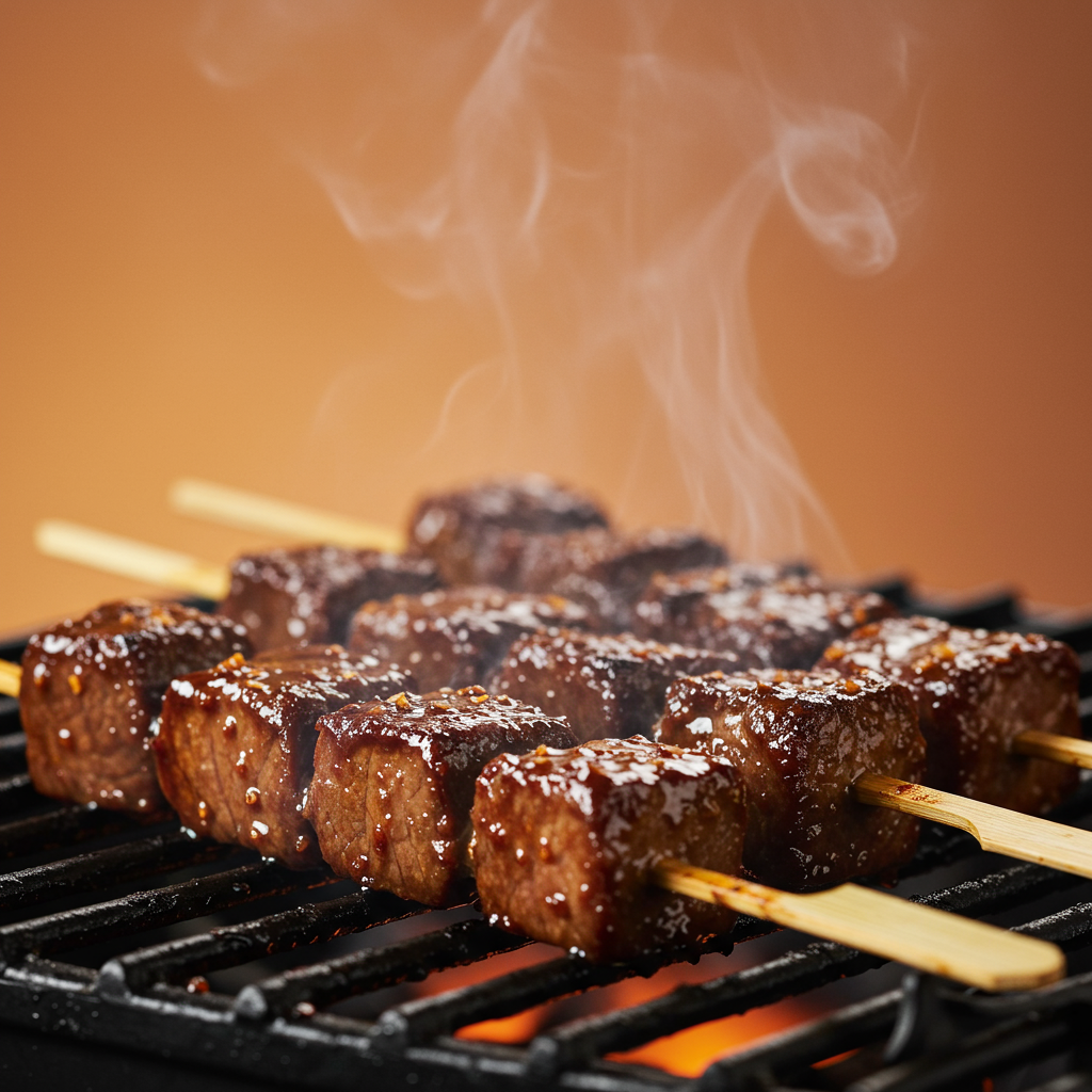 13. Chinese Five-Spice Beef Kebabs
