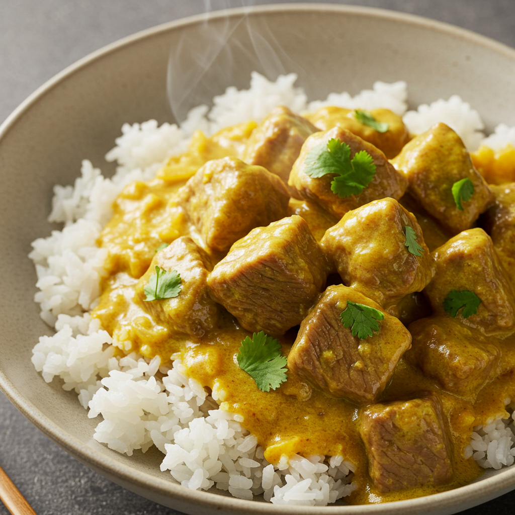 13. Curry Round Steak