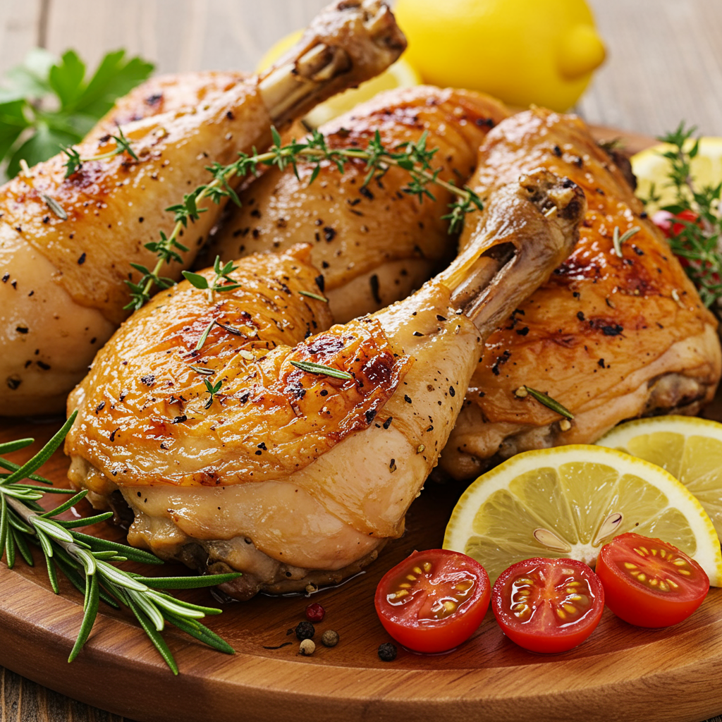 13. Lemon Herb Roasted Chicken Pieces