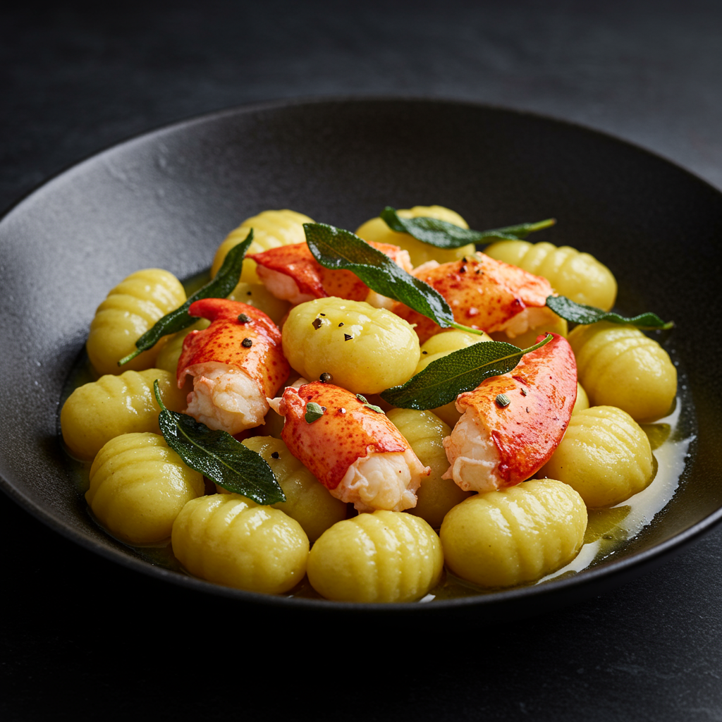 13. Lobster Gnocchi in Sage Butter