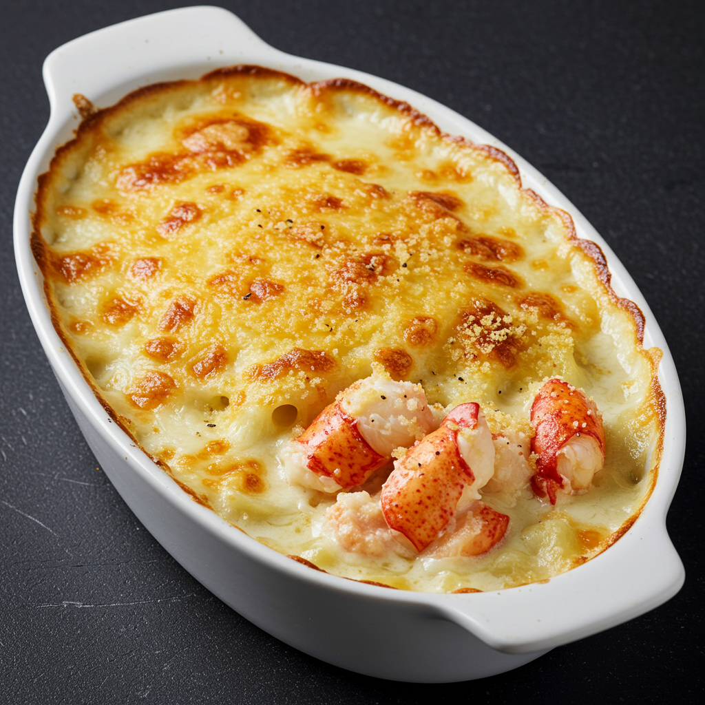 13. Lobster Newburg Gratin