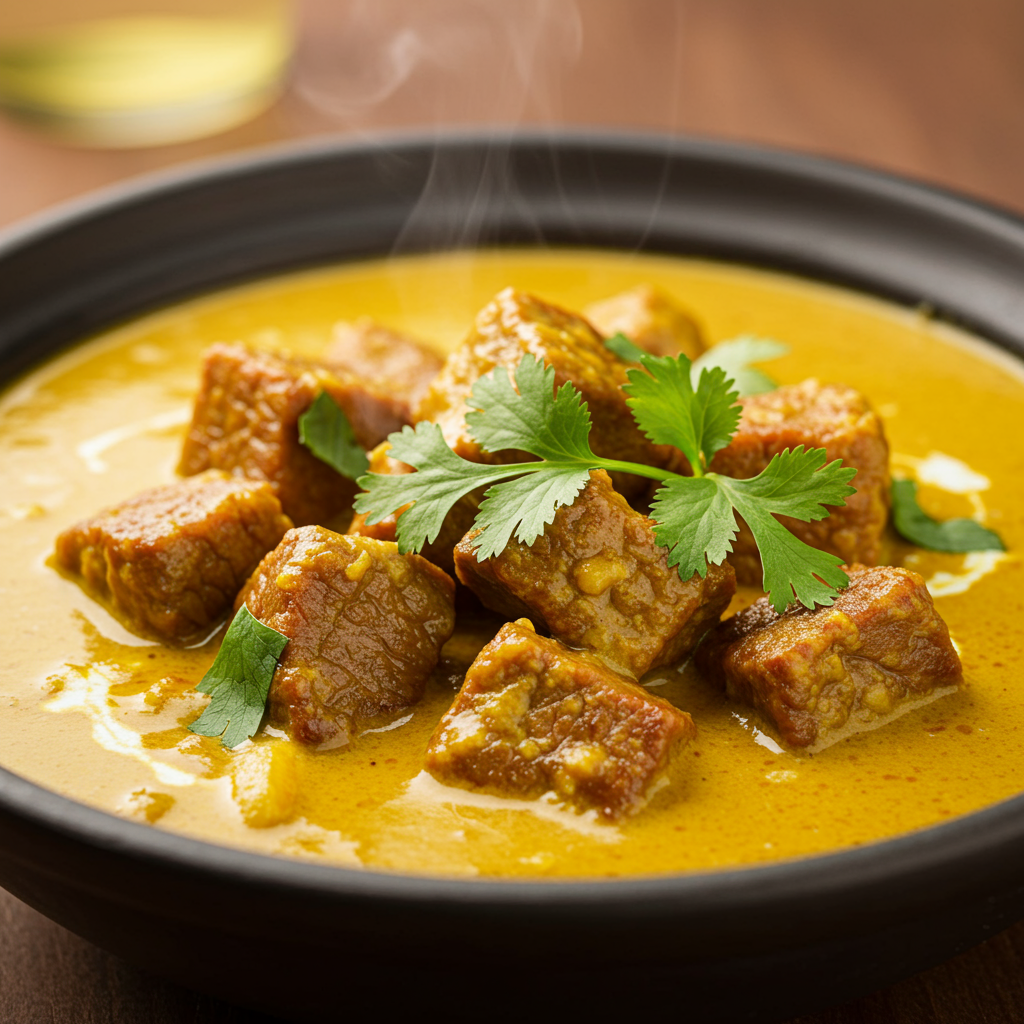 14. Coconut Curry Cube Steak