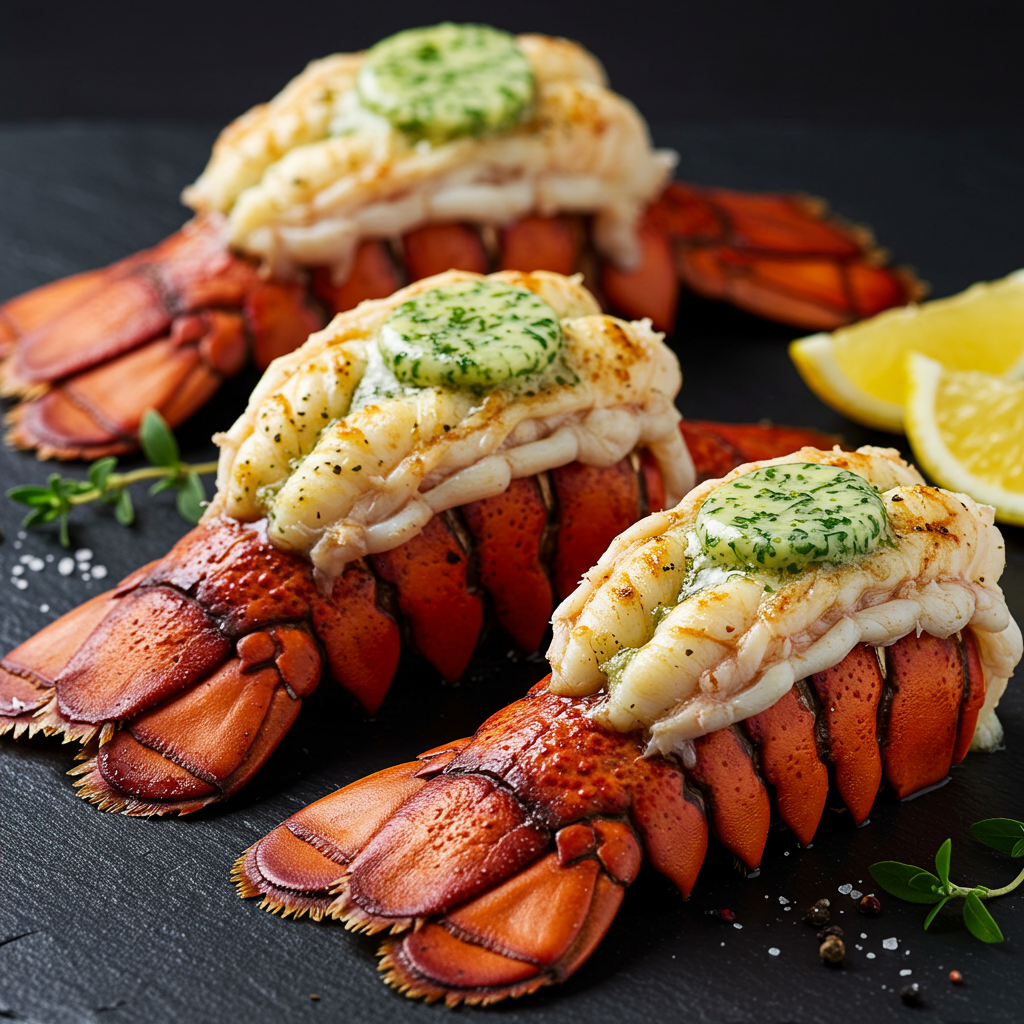 14. Grilled Lobster with Compound Butter