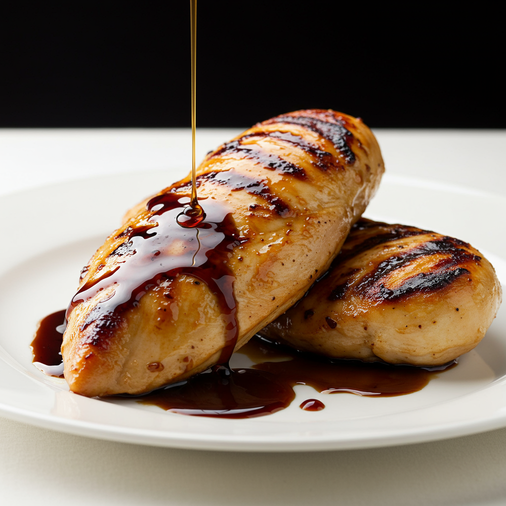 14. Honey Balsamic Glazed Chicken