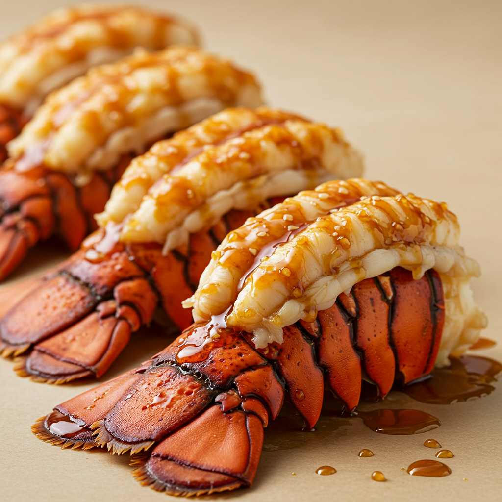 14. Honey Glazed Lobster Tails