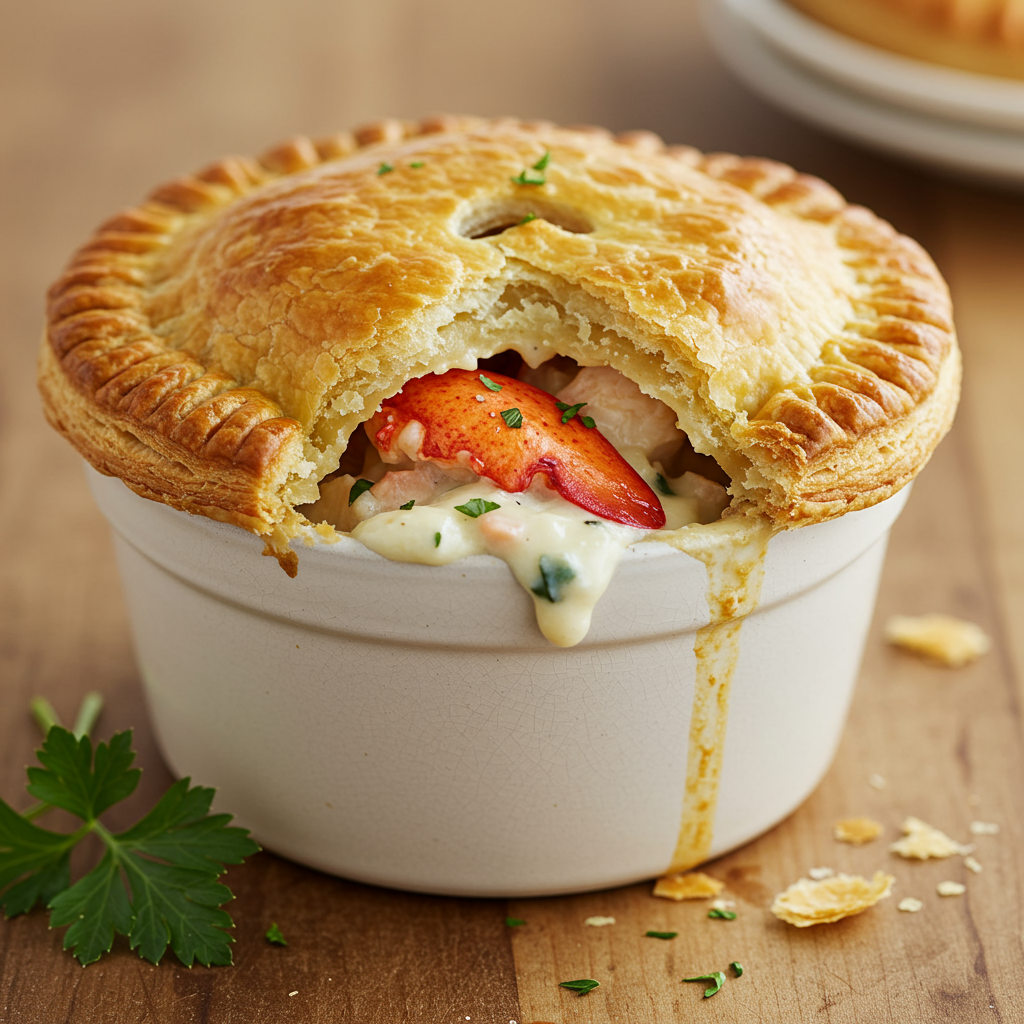 14. Lobster Newburg Pot Pie