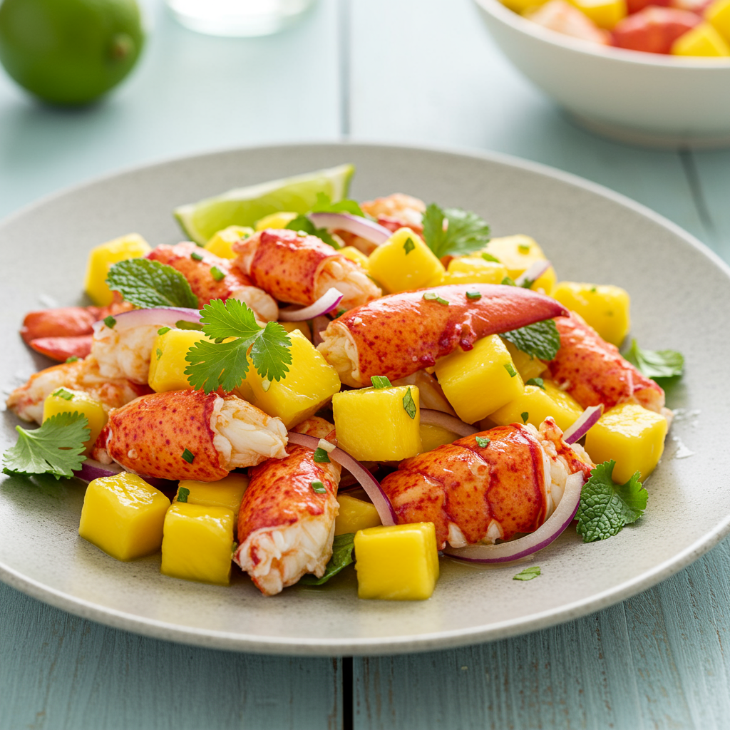 14. Lobster Caprese Salad