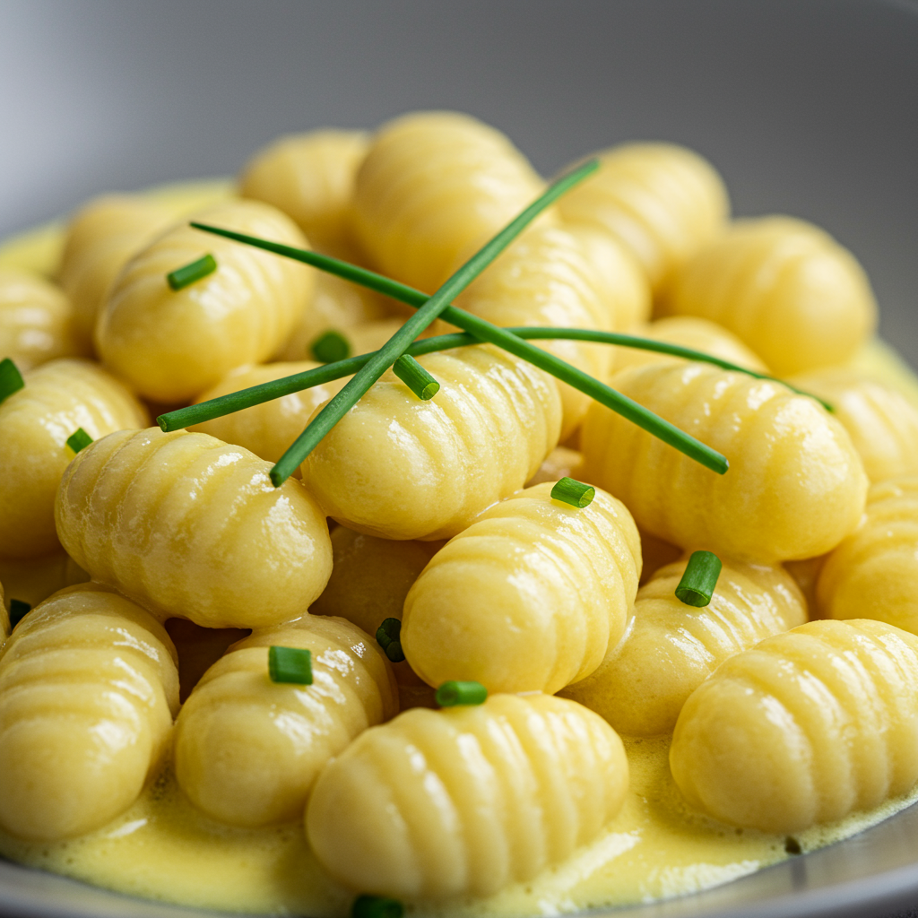 14. Ricotta Gnocchi with Lemon Cream Sauce