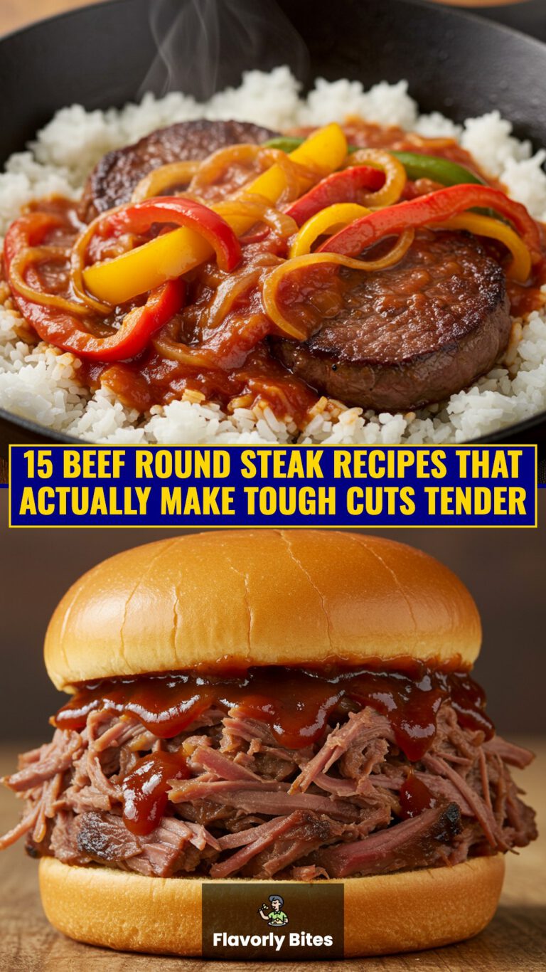 15 Beef Round Steak Recipes That Actually Make Tough Cuts Tender